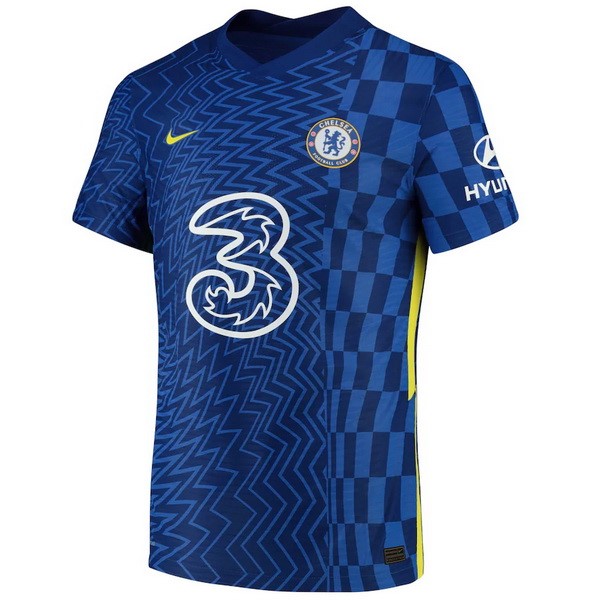 Authentic Camiseta Chelsea 1ª 2021-2022 Azul